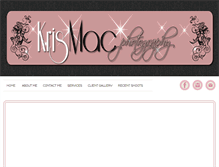 Tablet Screenshot of kriscainphoto.com